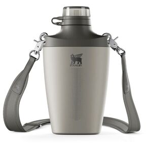 STANLEY 23 OZ Crossbody Canteen Gray NIB